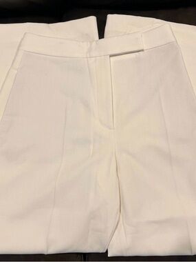 Zara Women's Cream Tailored Dressy Palazzo Pants